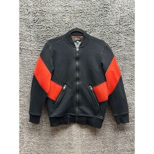 Diesel Black‎ Orange Stretch  Interlock Combo Jacket Men Size S